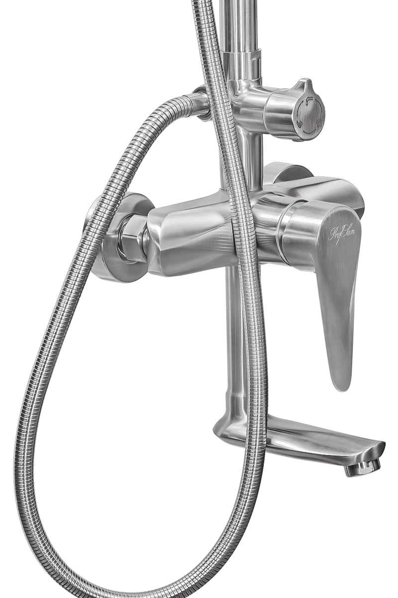 Душевая система ПСМ-ПРОФСАН STEEL PSM-300-8 тип См-ВДшОРНТрА