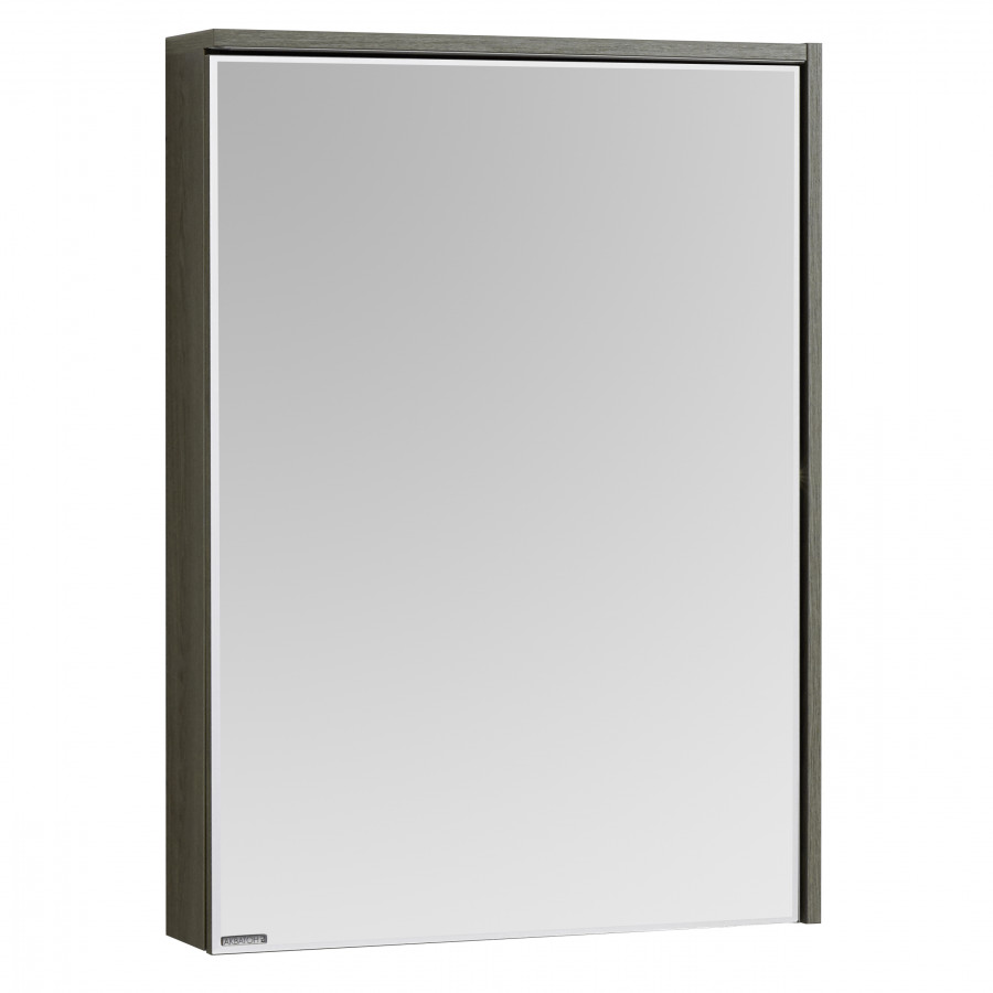 Зеркальный шкаф СТОУН 60, грецкий орех