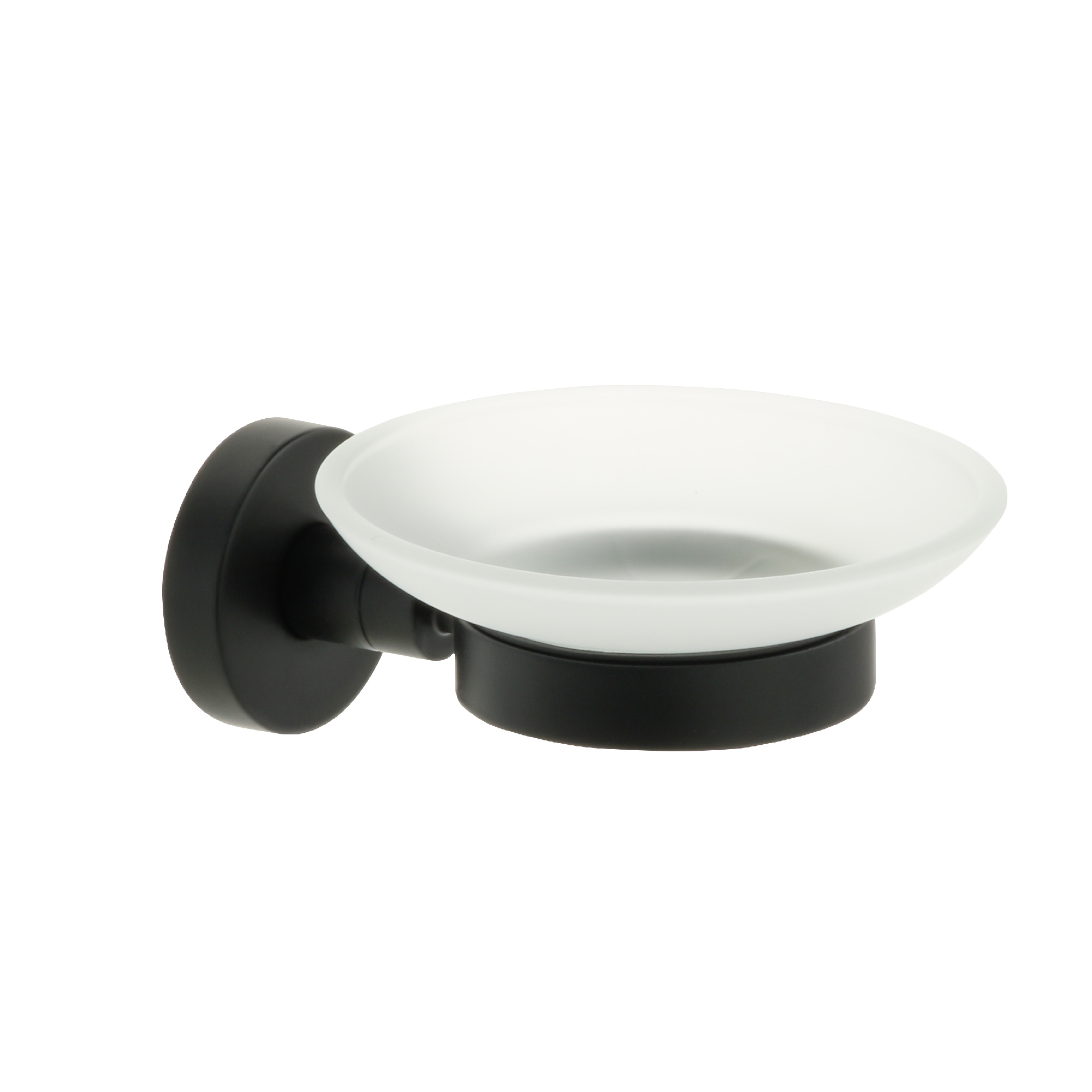 Мыльница стекло черная FIXSEN Comfort Black (FX-86008)