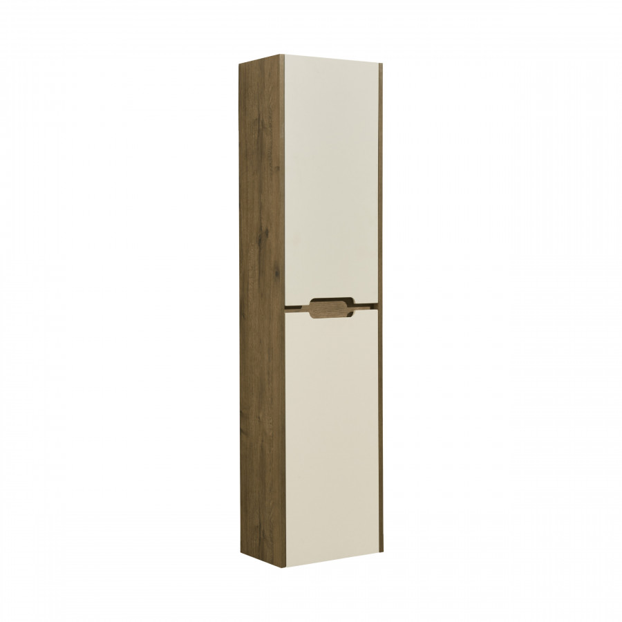 Шкаф-колонна ОЛИВИЯ 40, подвесная, бежевый, дуб велл