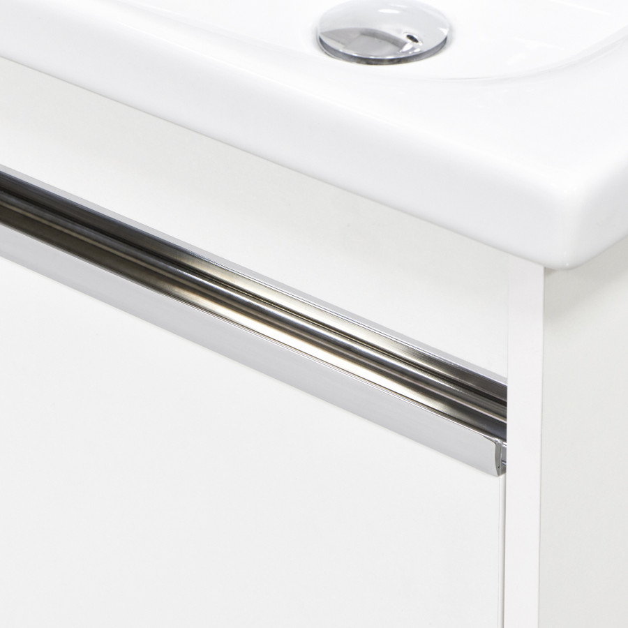 Тумба КАПРИ 60, подвесная, белая (под раковину МИРАНДА 60)