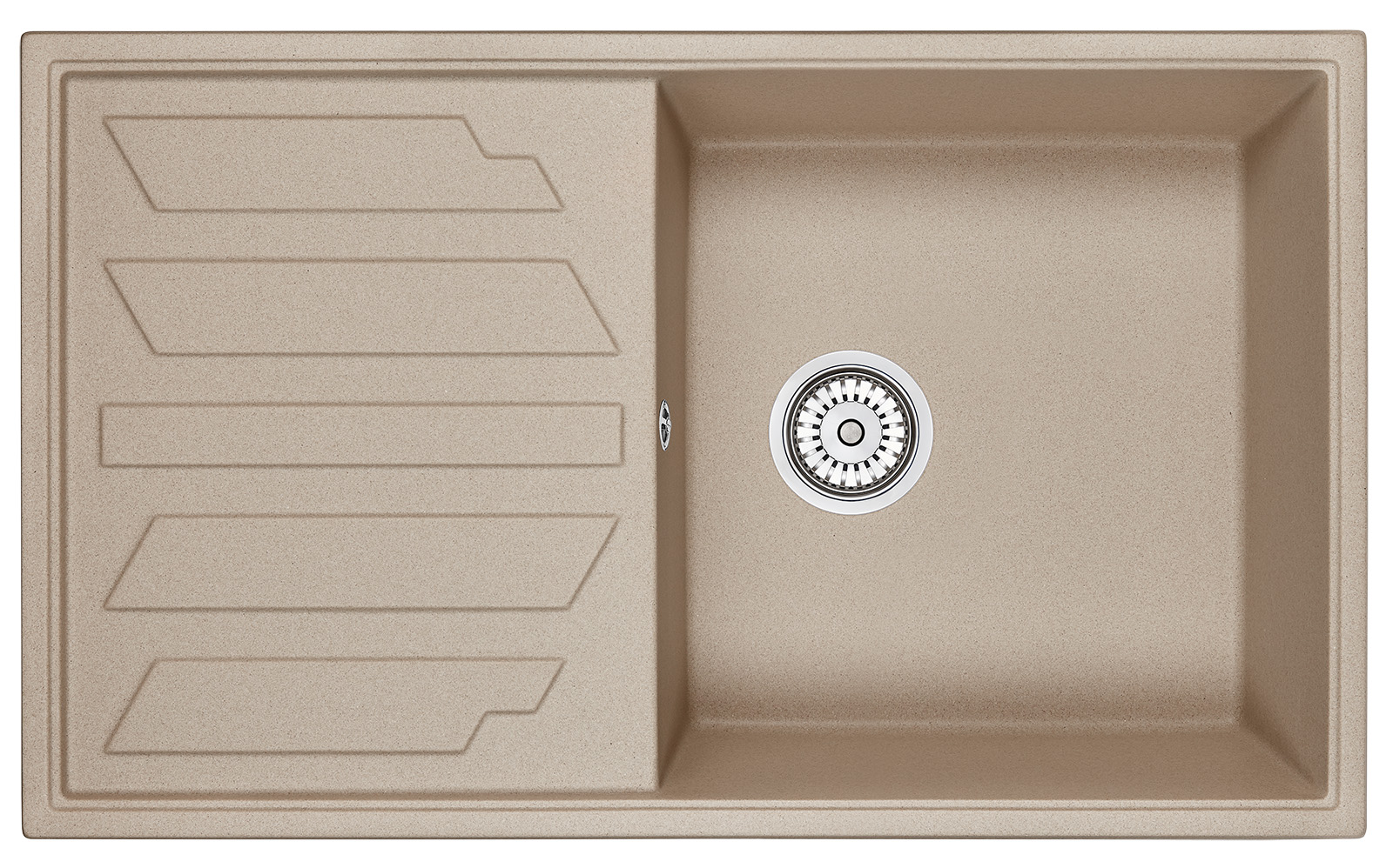 Кухонная мойка GRANULA (8601, ПЕСОК)