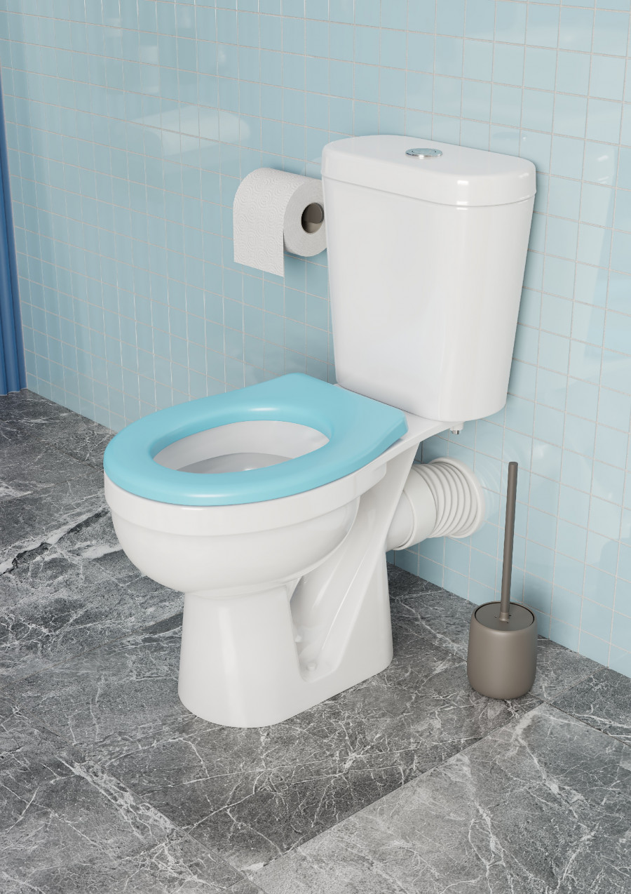 КАСПЕР Сиденье  для детского унитаза, пп, синее, САНТЕК