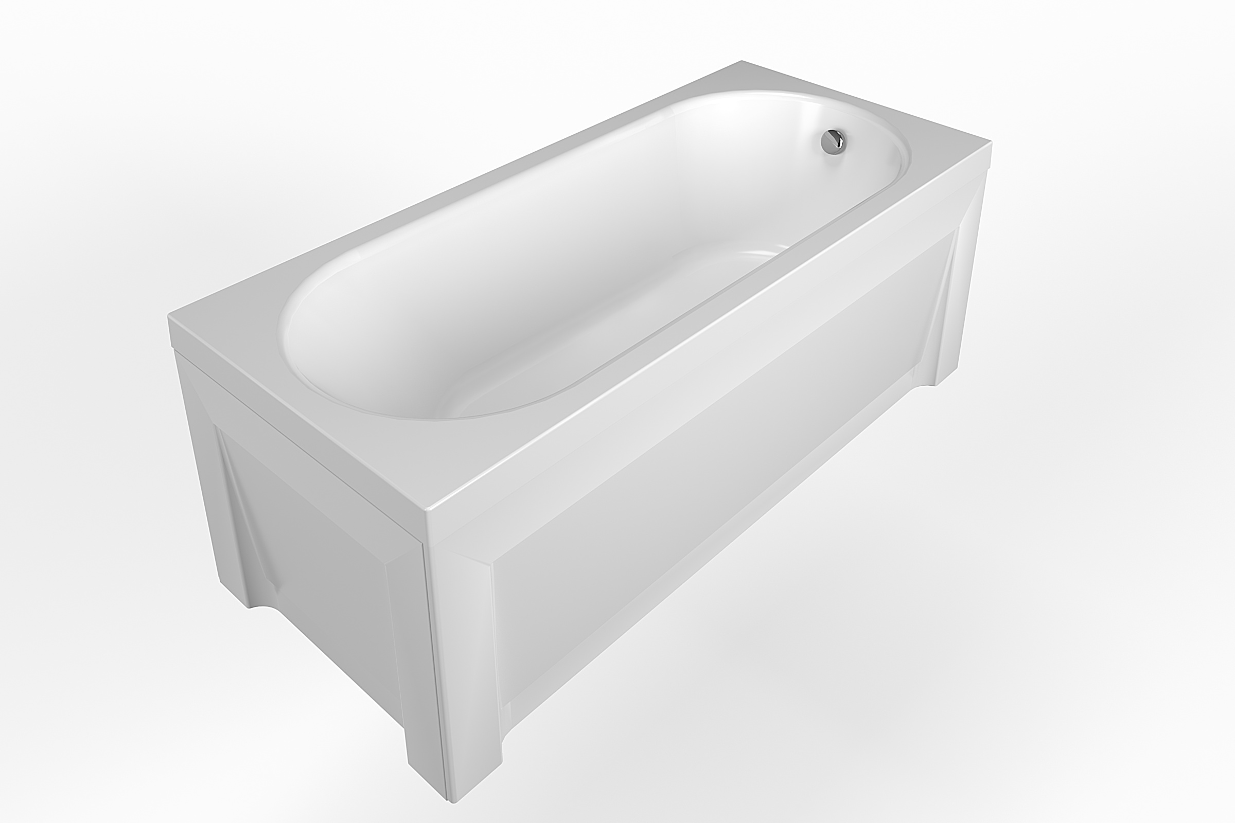 Ванна акриловая ALEX BAITLER BAIKAL 150*70  белая 