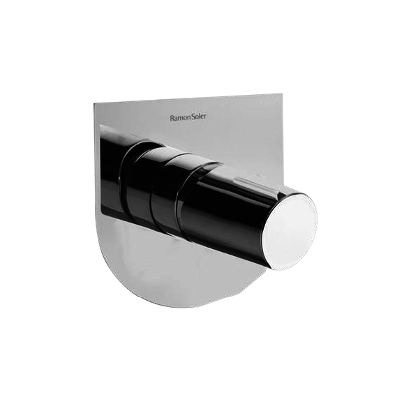 Встраиваемый смеситель для душа TZAR 341801SNC никель брашированный на 1 выход