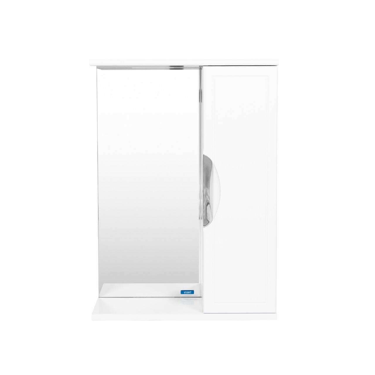 Зеркало со шкафом VIANT ЛИМА 50 подвесное белый (VLIM50-ZSH)