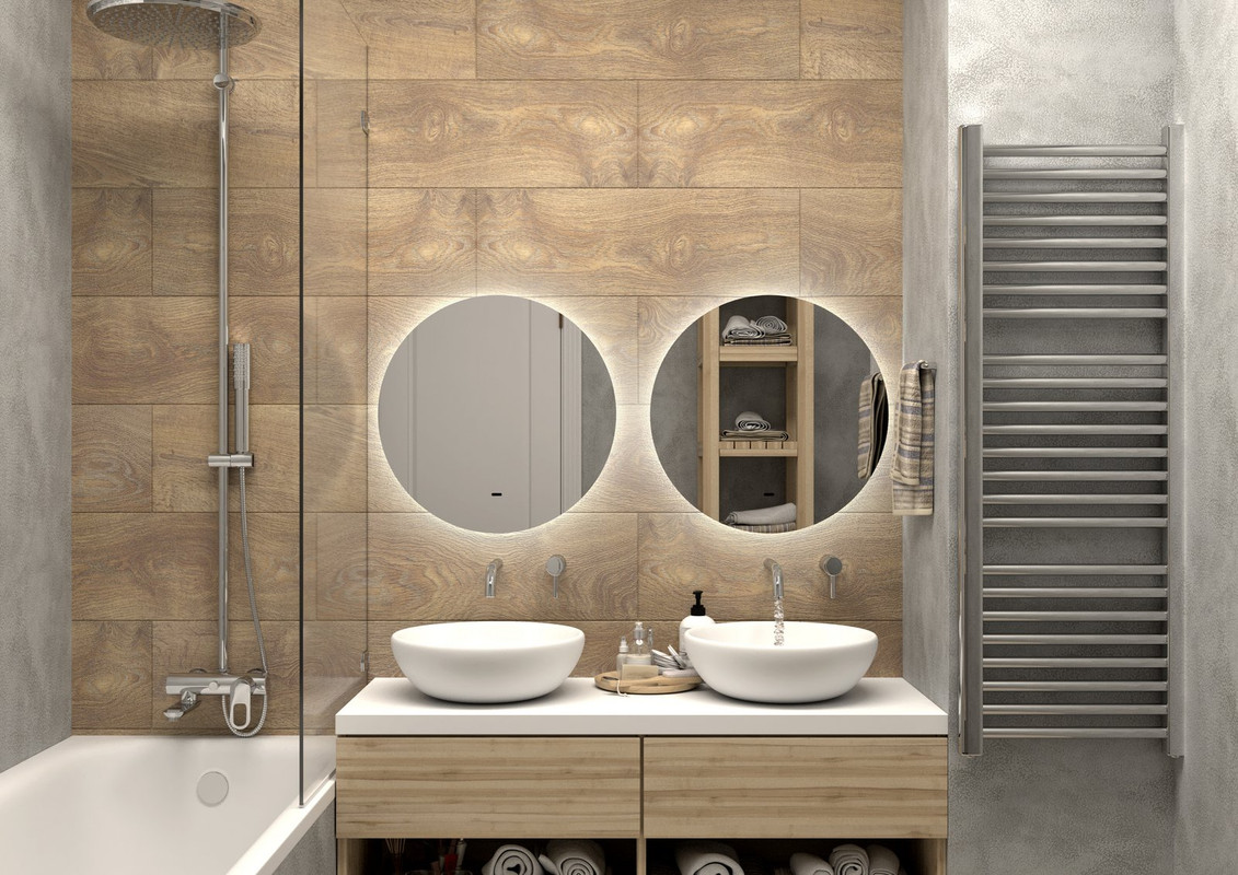 Зеркало Ajour Led D550 бесконтактный сенсор