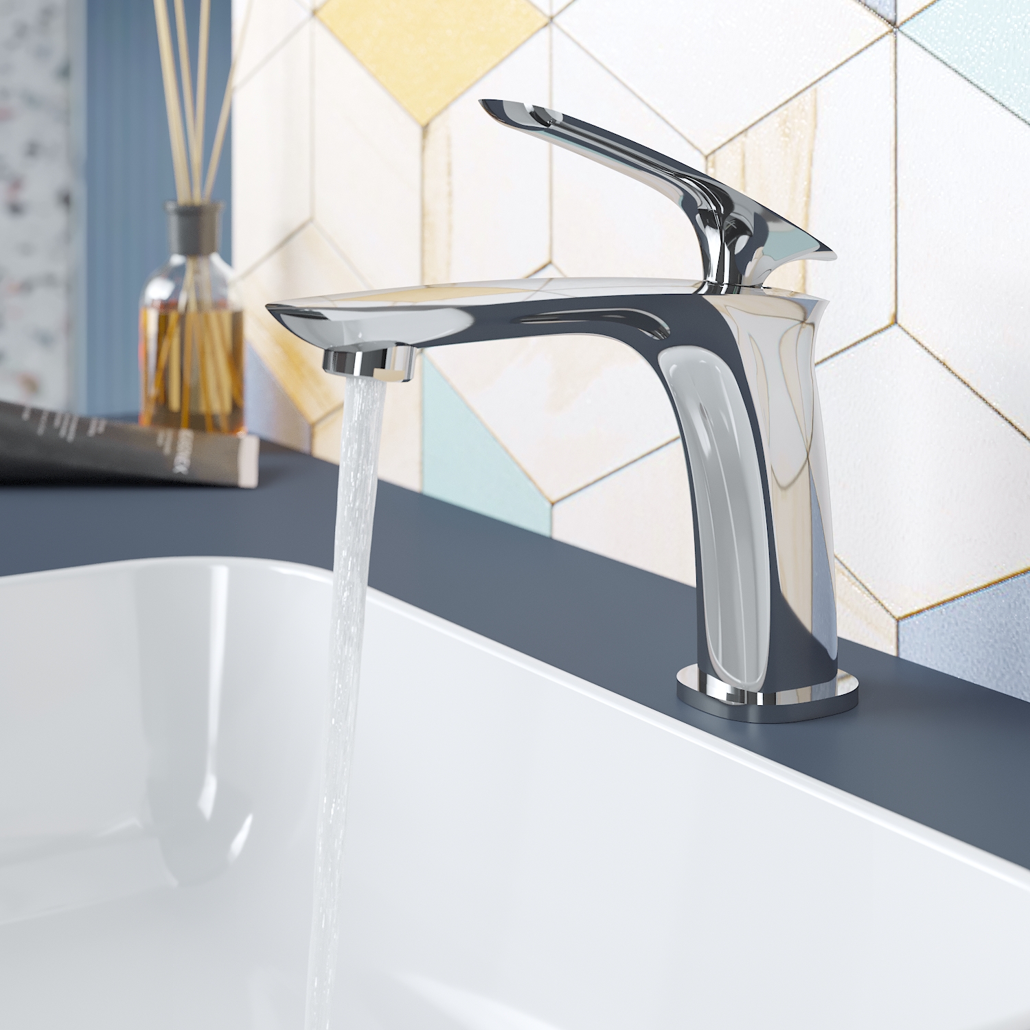 Смеситель для раковины TOKITO FUJI хром (TOK-FUJ-1011)