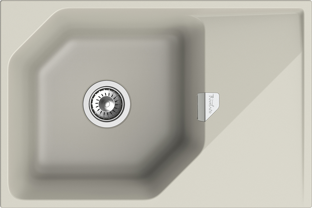 RIVELATO Мойка LOCUS 75  1-чаш 750*500 topazio арт.