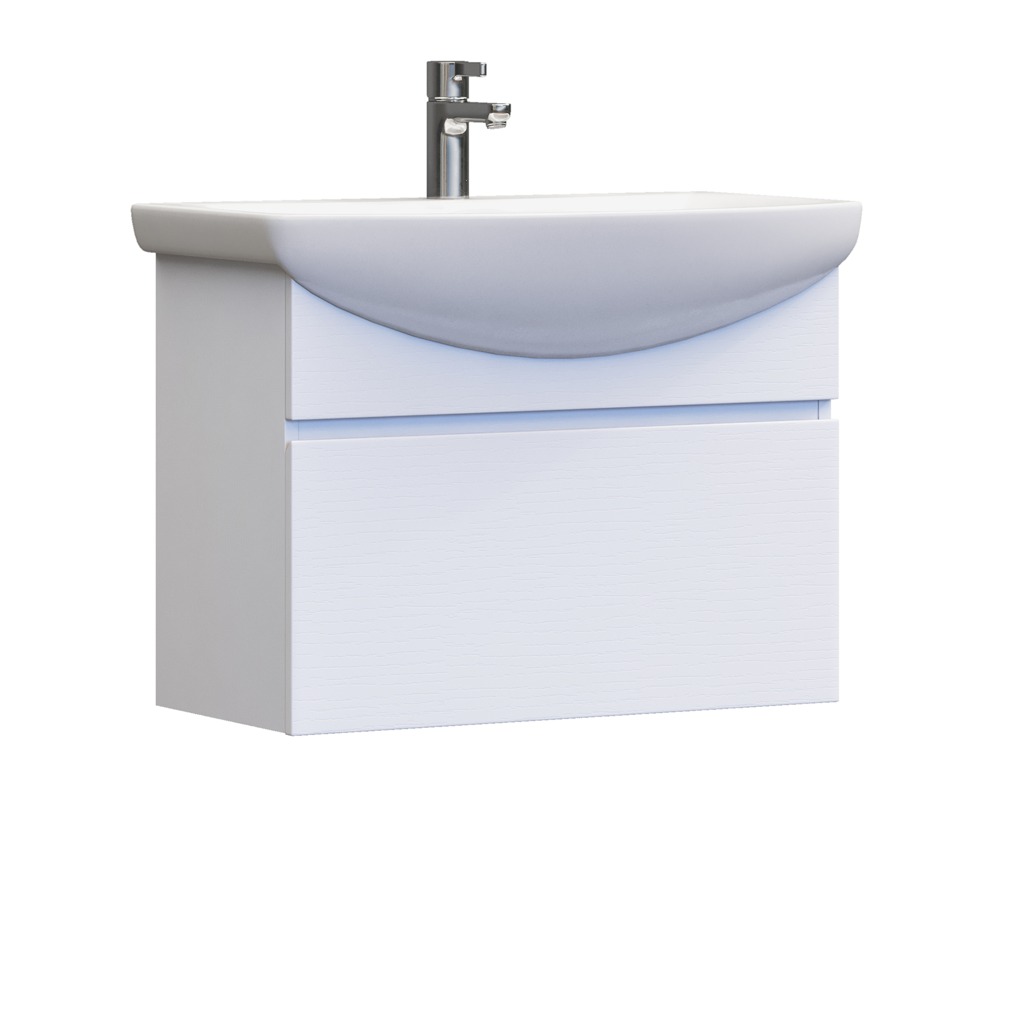 Тумба под раковину VIGO Wing 70 подвесная белый (tp.WIN.BAL.70.1Y белая)