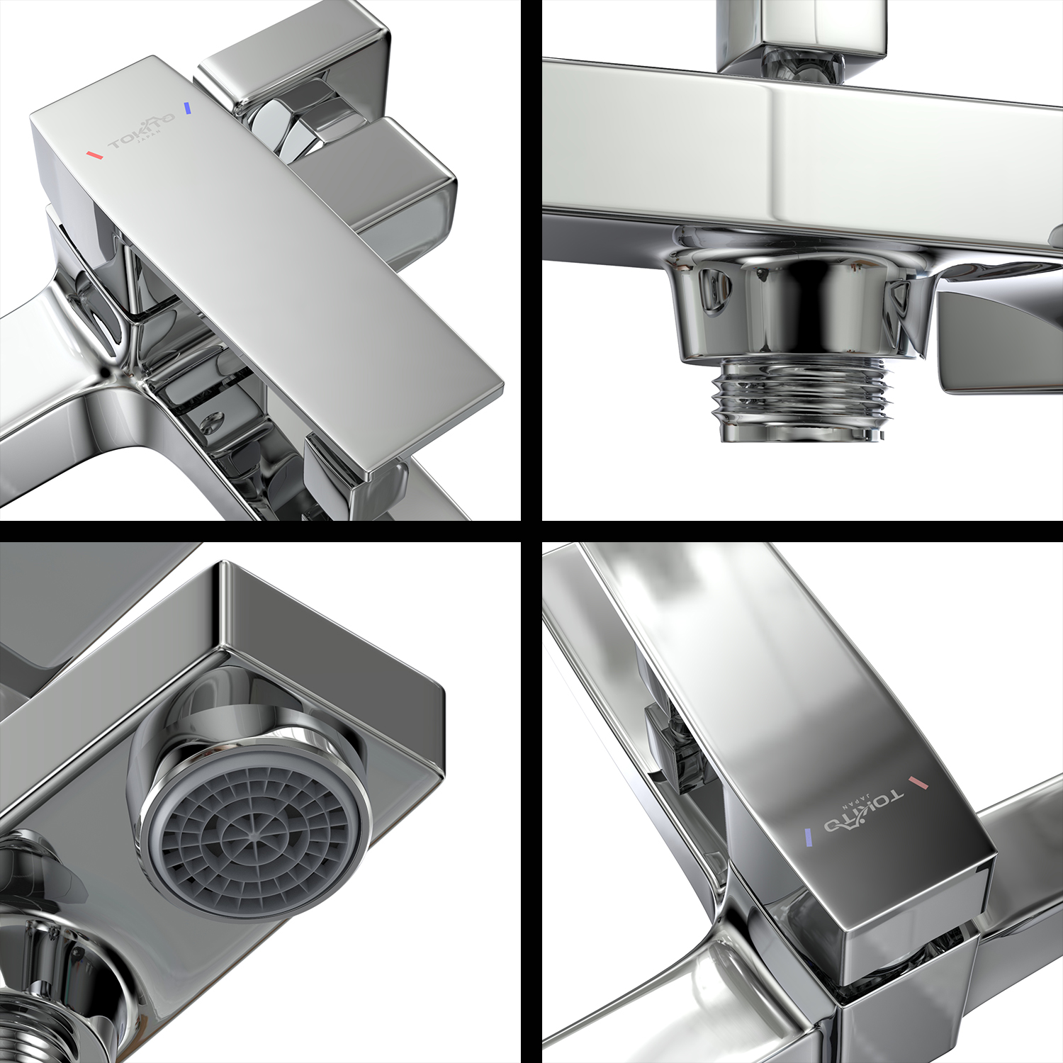 Смеситель для ванны TOKITO AKARI хром (TOK-AKA-1014)