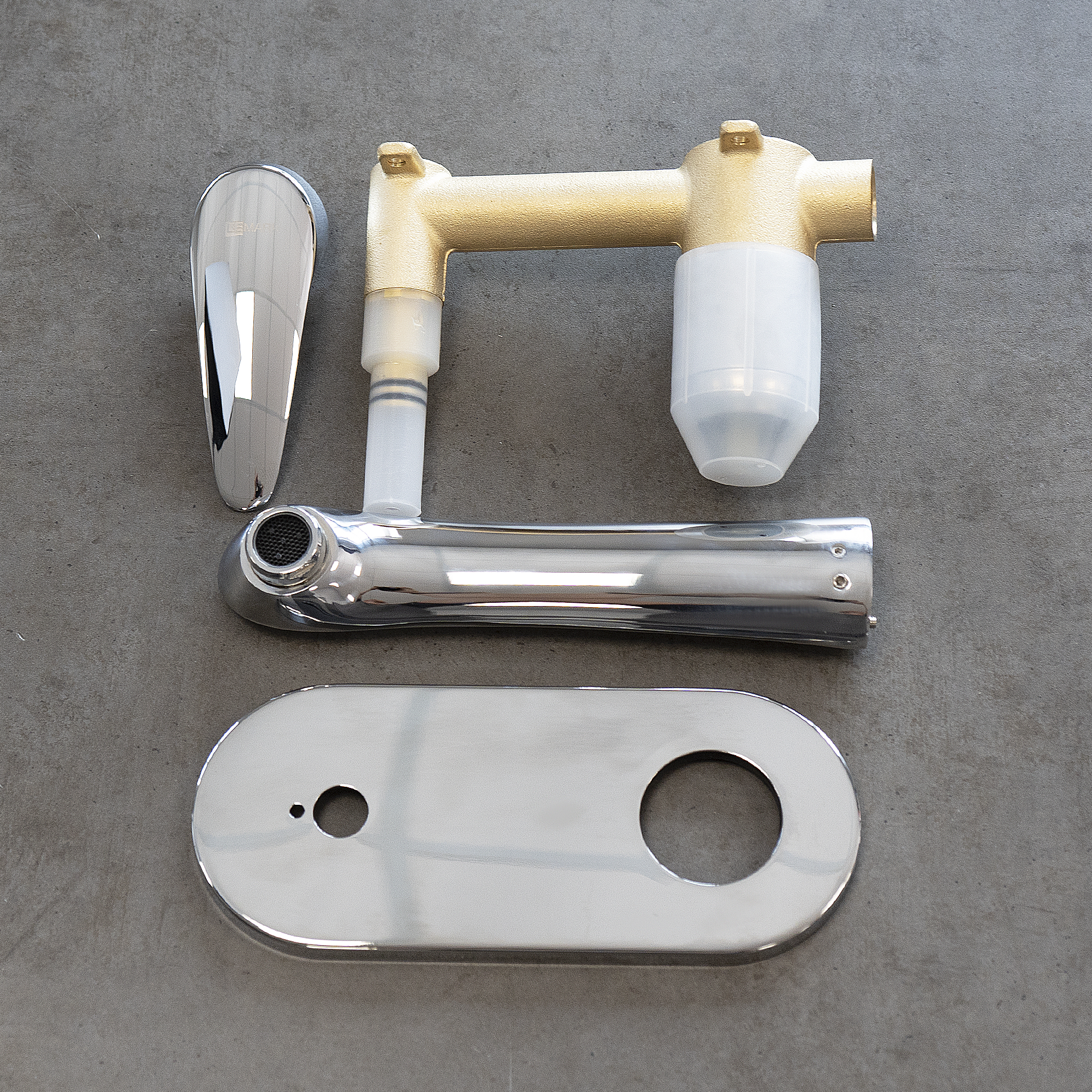 Смеситель Lemark Linara LM0426C для раковины, встраиваемый