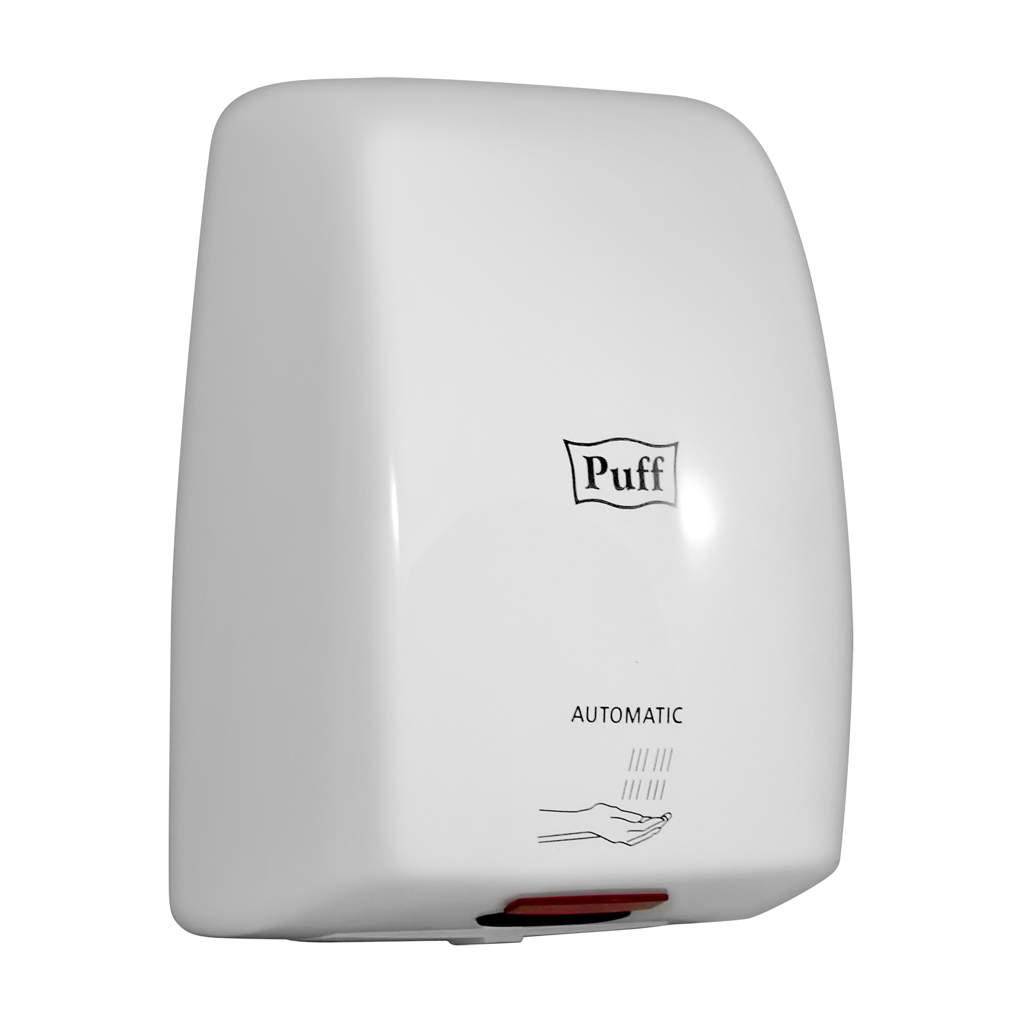 Электросушитель для рук PUFF-8815 высокоскоростной, антивандальный, белый 1 кВт (1401.375)