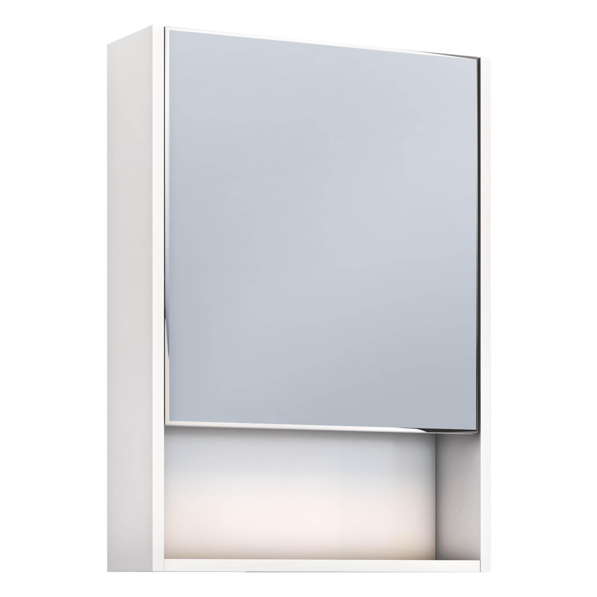 Зеркальный шкаф VIGO Urban 50 подвесной белый (zsh.URB.50)