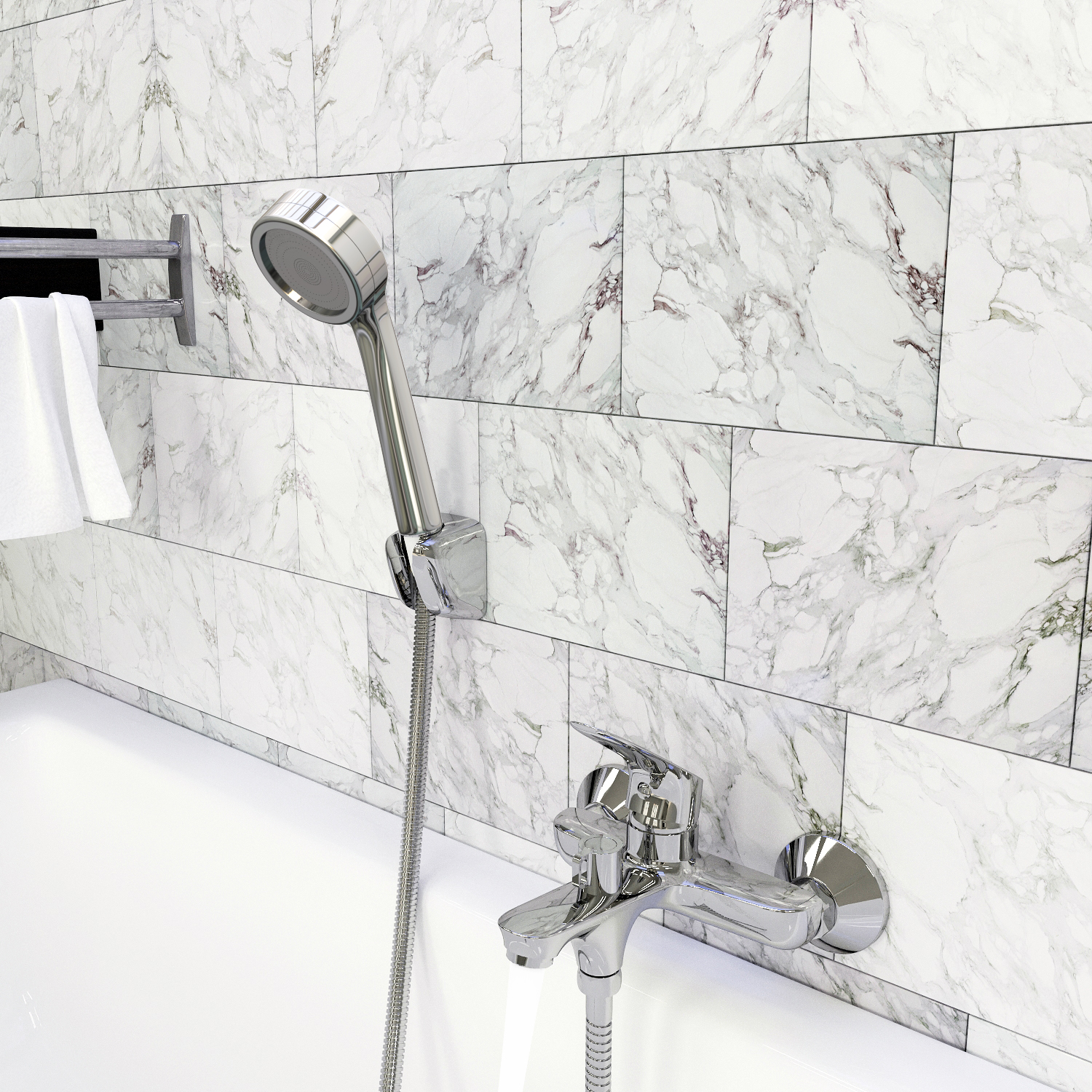 Смеситель для ванны TOKITO TAKASE хром (TOK-TAK-1014)