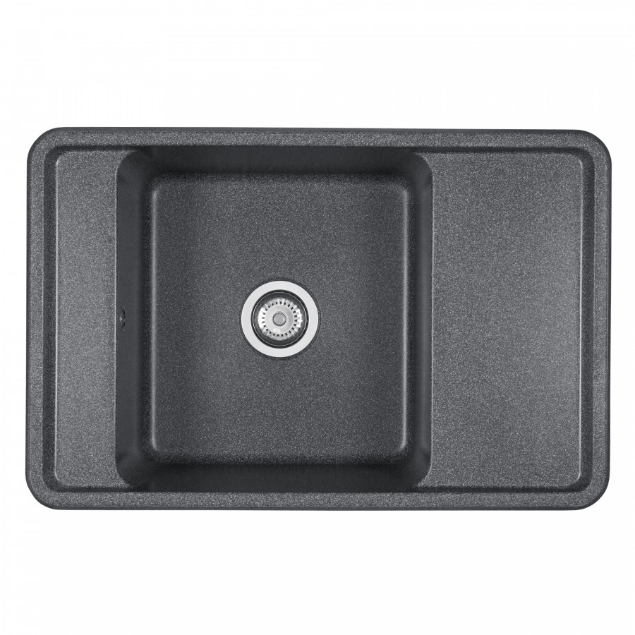Мойка для кухни  Беллис 78 780x510x250 мм, прямоуг., графит