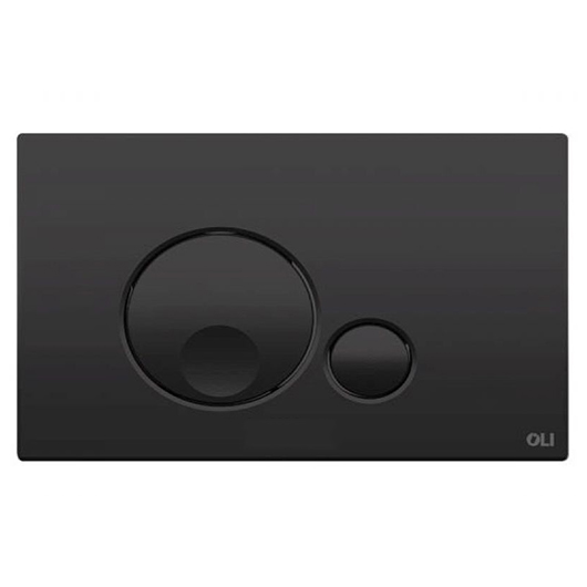 152953 Панель механ. двойная Globe, пластик, серый, soft-touch OLI