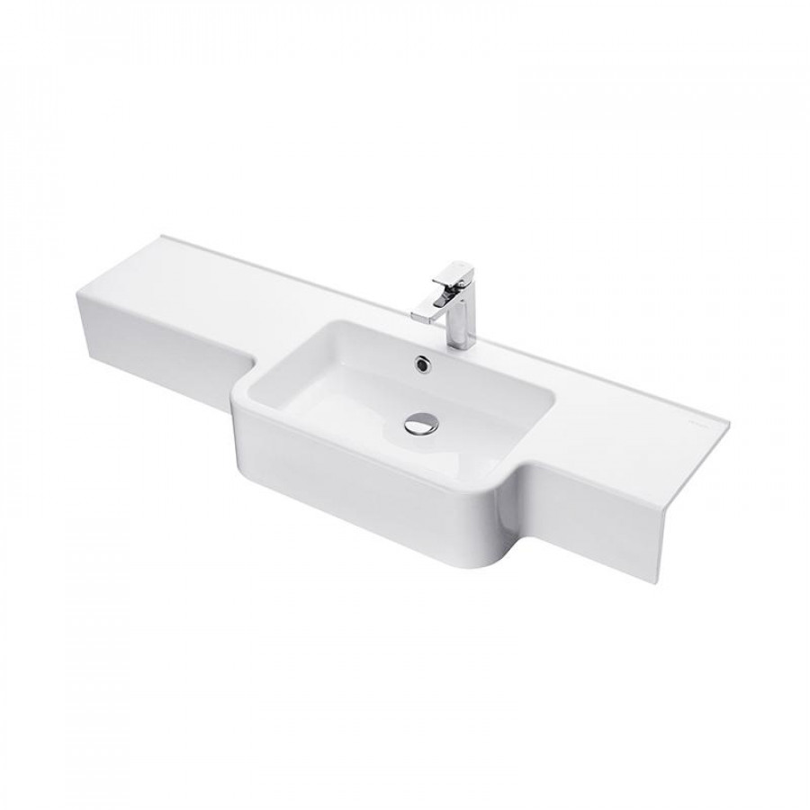 Раковина HOTEL B 129, правая, белая