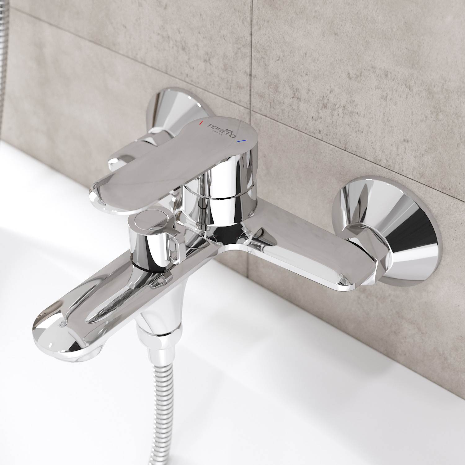 Смеситель для ванны TOKITO KANDA хром (TOK-KAN-1014)
