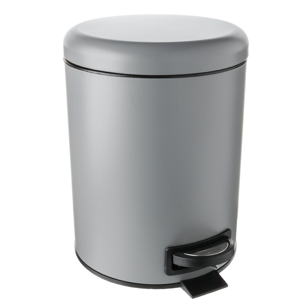 Ведро с крышкой 5 л FIXSEN серый (FX-34024K)