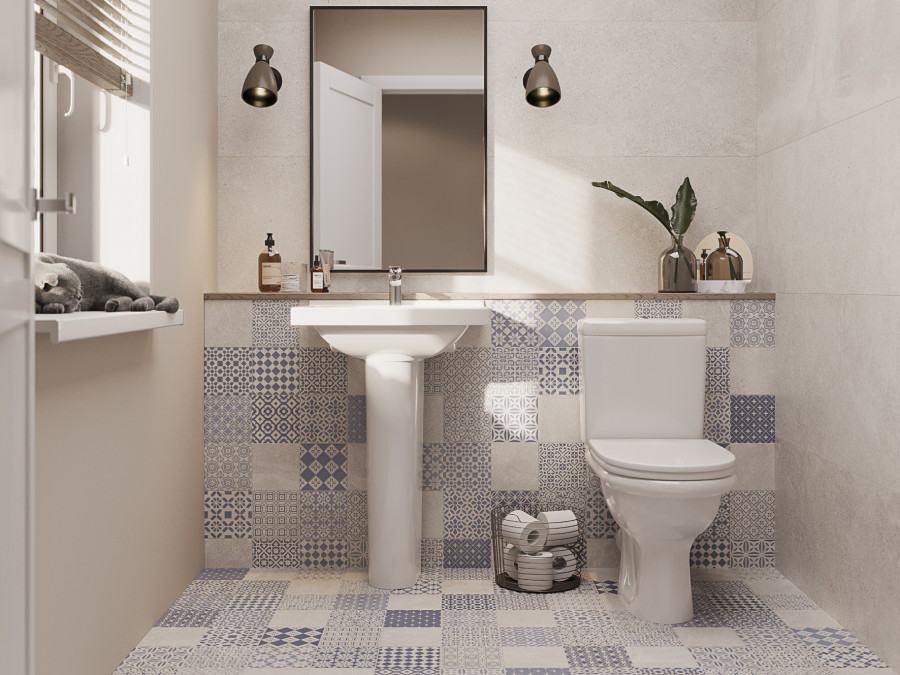 Умывальник "Визит-55" (55х40см) с переливом, белый SANTERI