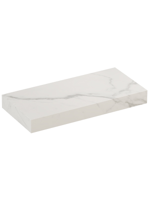 Столешница VELVEX Unit 100 белый мрамор
