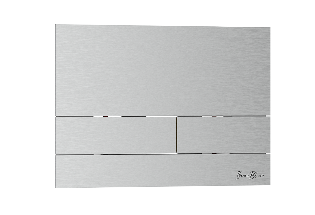 Комплект 2в1 IBERICA BLANCA инсталляция SILENCIO, кнопка смыва INOX-S хром матовый (IB001.016.01)