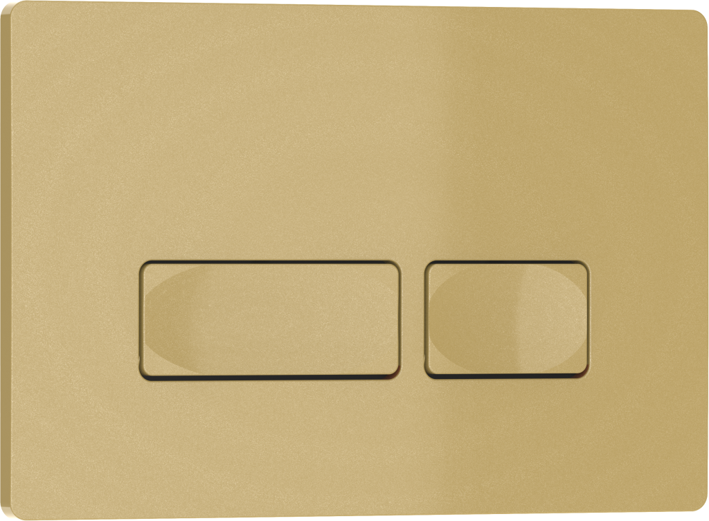 Комплект 2в1 IBERICA BLANCA инсталляция SILENCIO, кнопка смыва ESTI-R золото матовое (IB001.215)