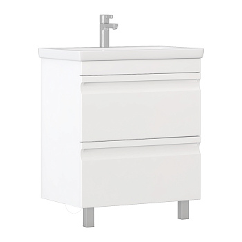 Тумба под раковину VIGO Holly 70 напольная белый (040)