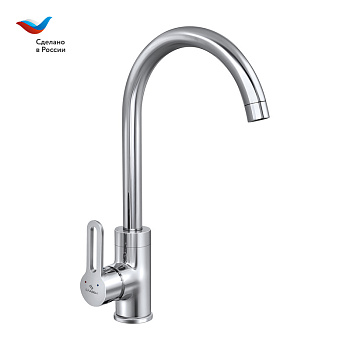 Смеситель для кухни СЛАВЕН Город СЛ-ОД-Т22 хром
