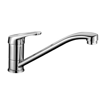 Omega Смеситель для кухни, пов.излив 227мм, р/ОД, хром, LM, LM3104C