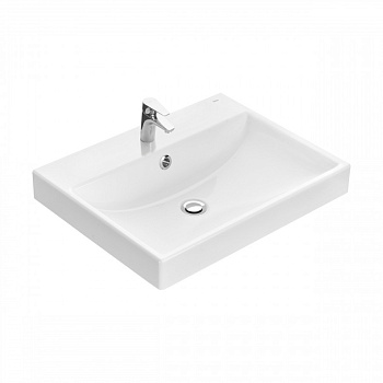ONA Мебельная раковина 600х460x121 мм из композитного материала, белый, ROCA