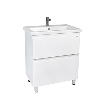 Тумба под раковину VIANT МАЛЬТА 80 напольная белый (VMAL80COBEL-T2Y)