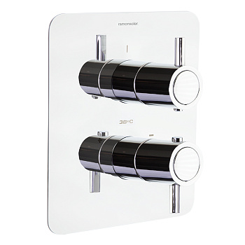 Встраиваемый термостатический смеситель для душа ODISEA 398722S на 2 выхода