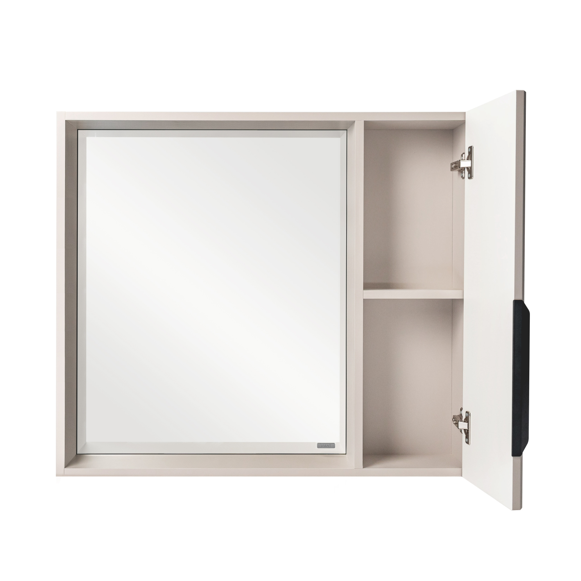 Зеркало со шкафом VIANT СИЦИЛИЯ 80 капучино (VSIC80CAP-ZSH)