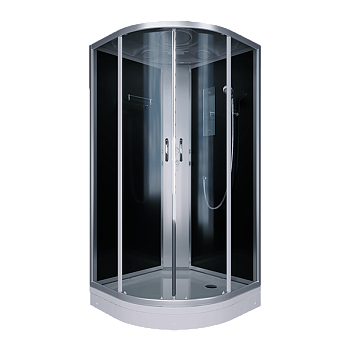 Душевая кабина ERLIT 35 серия ER3509P-C4-RUS тонированное стекло