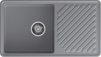 GranFest QUARZ (GF-ZL53) Мойка для кухни 860*480мм (темно-серый)