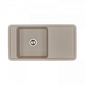 Мойка для кухни  Беллис 97 970x510x250 мм, прямоуг., серый шелк