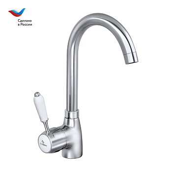Смеситель для кухни СЛАВЕН Коттедж СЛ-ОД-М22 хром