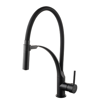 Soul Смеситель для кухни, гиб.излив 224мм, р/ОД, хром, LM, LM6007BL