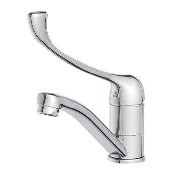 Project Смеситель для раковины,пов.излив локтевой , р/ОД, хром, LM, LM4637C