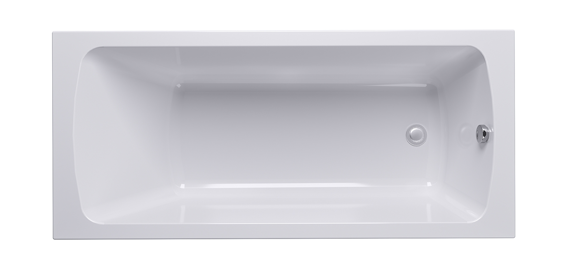 Ванна акриловая ALEX BAITLER ONEGA 160*60 белая