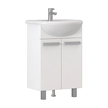 Тумба под раковину VIGO Hoska 55 напольная белый (229)