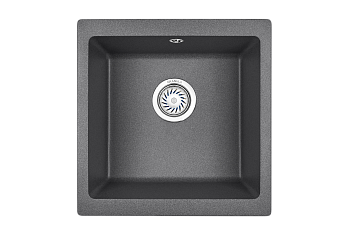 Кухонная мойка GRANULA (4451, ГРАФИТ)