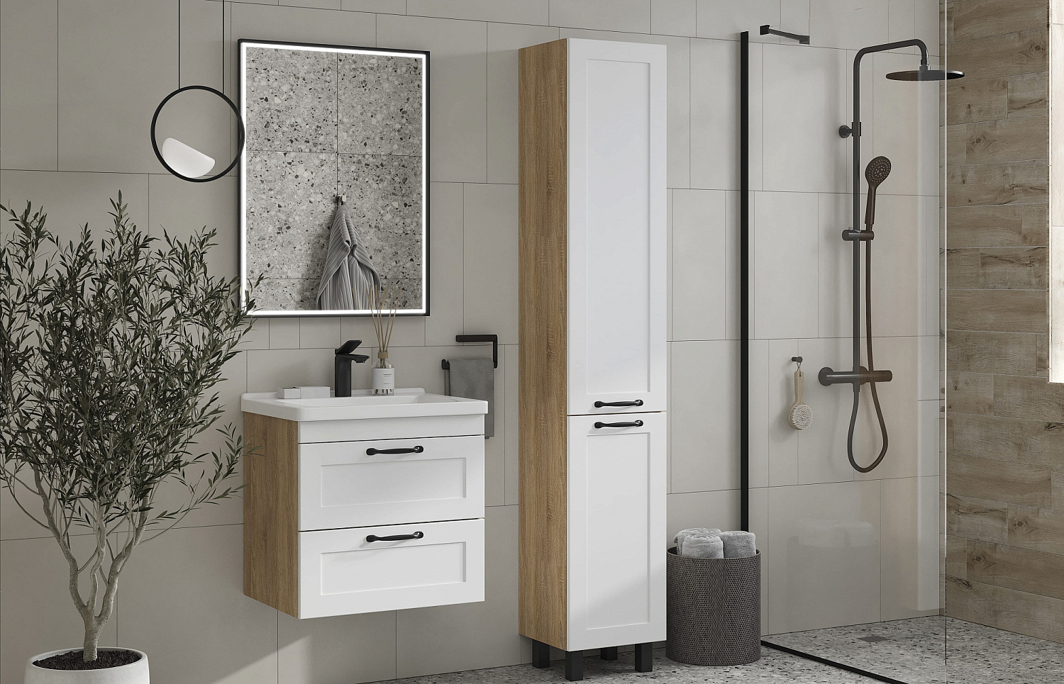 EQUIL – мебель для ванных комнат! Новый бренд уже на складе ЛАВАЛЬ