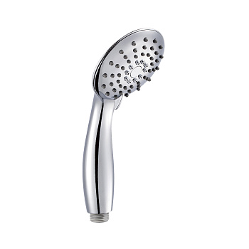 Лейка душевая круглая 3-функциональная 88х221 мм, хром, блистер, LM, LM8120C