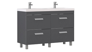 Тумба под раковину VELVEX Orlando 1200-0-4 (Classica) белый матовый