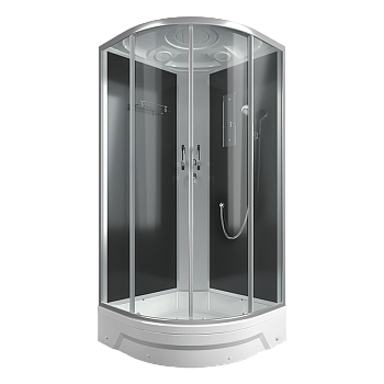 Душевая кабина ERLIT 35 серия ER350926-С4-RUS тонированное стекло