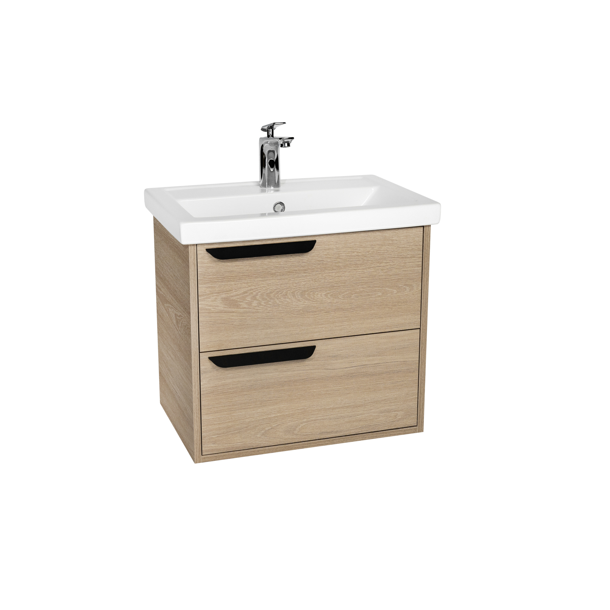 Тумба под раковину VIANT КЕЛЬН 60 подвесная светлое дерево (VKEL60FOSD-T2YP)