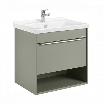 Тумба-умывальник ХОУП 60, 1 ящ., подвесная, хаки (под раковину МИРАНДА 60)